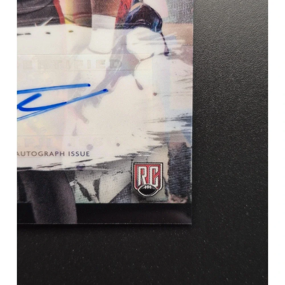 2024 Topps Finest Bralen Trice #RFA-BT Rookie Autographs (RC) (AU) Falcons